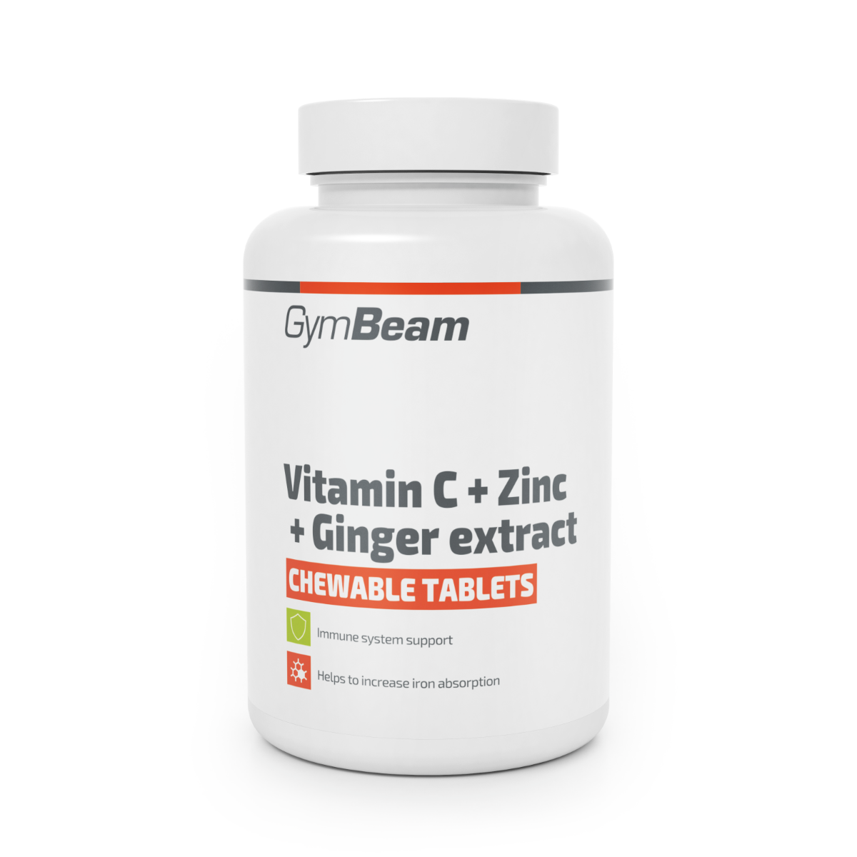 Vitamin C + Zink + Ingwerextrakt als Kautabletten - GymBeam