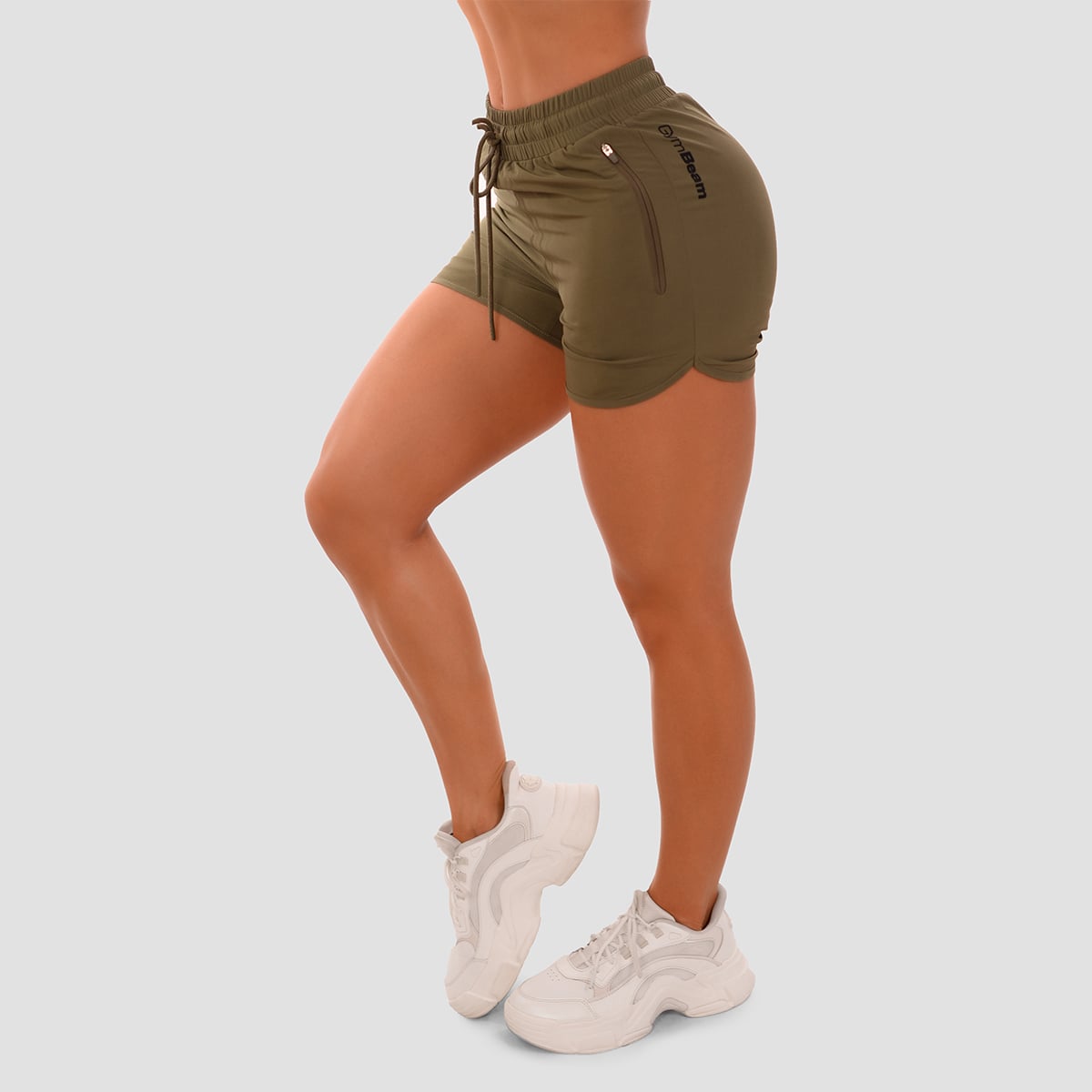 TRN Shorts für Frauen in Olive - GymBeam
