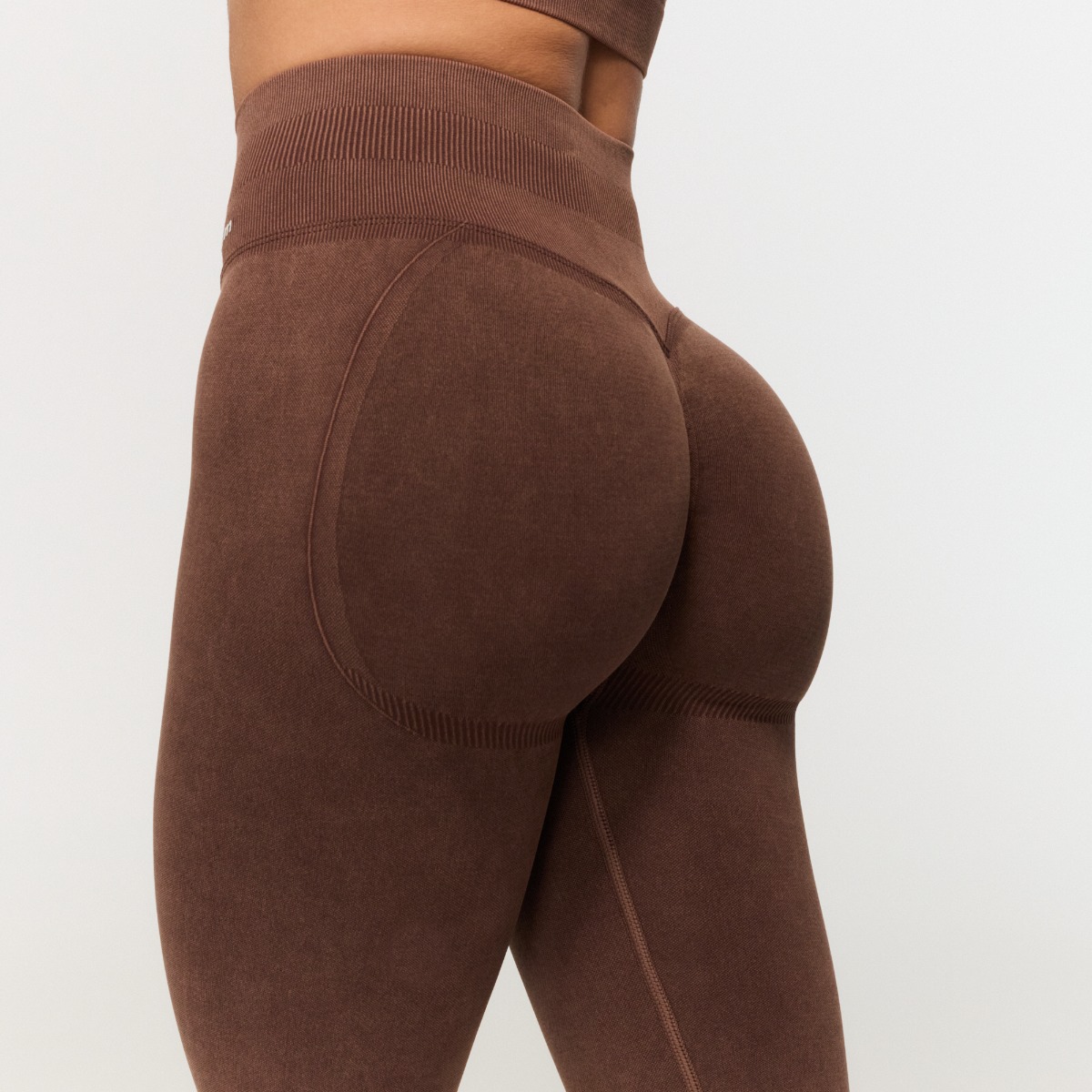 Fierce Seamless Leggings für Frauen in Brown - GymBeam