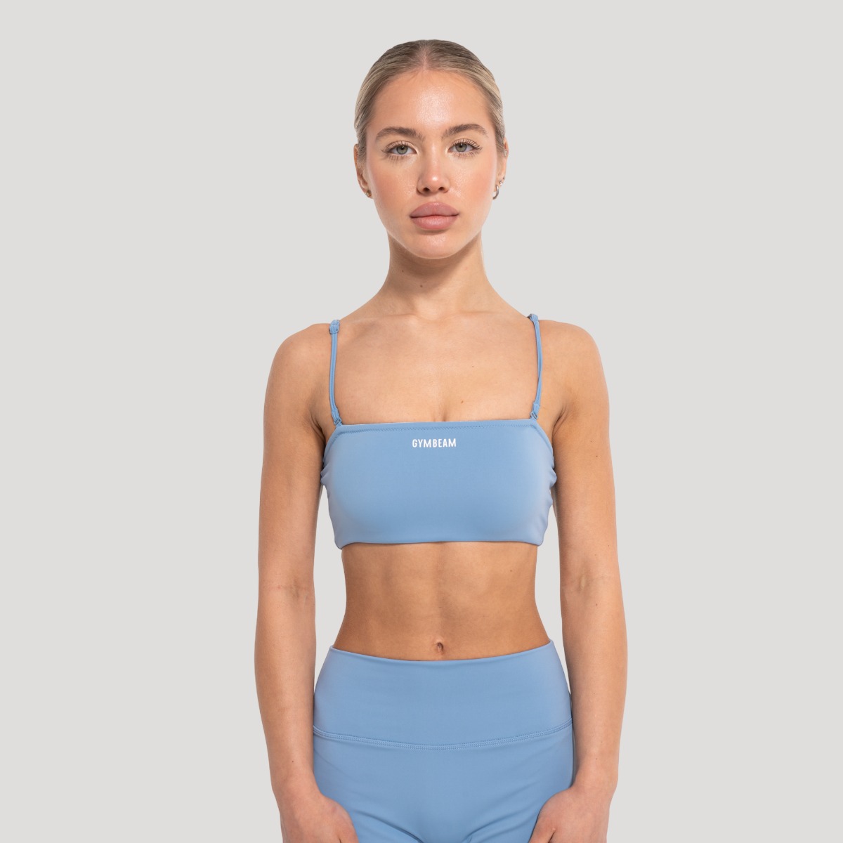 Damen-Sport-Top „Flow Azure“ – GymBeam
