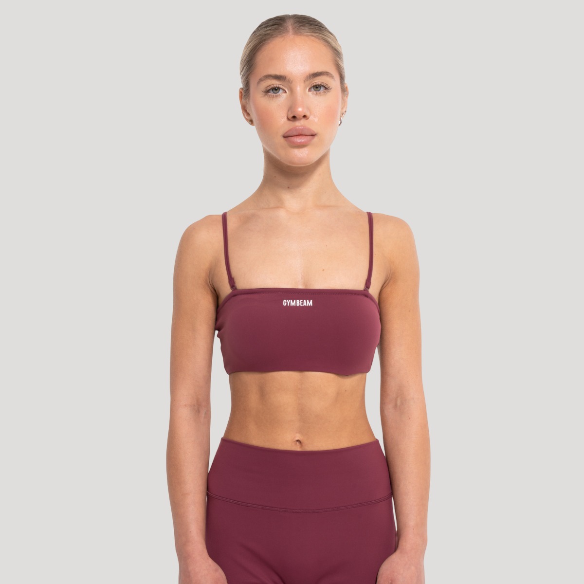 Damen-Sport-Top „Flow Wine“ – GymBeam