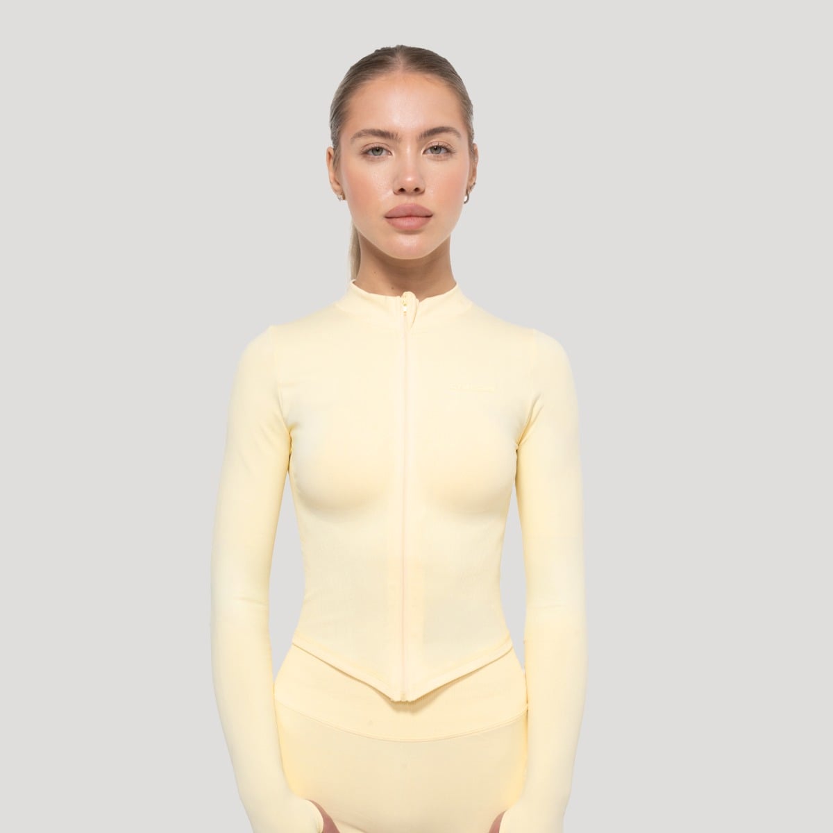 Luma Sport-Top für Frauen in Butter Yellow - GymBeam