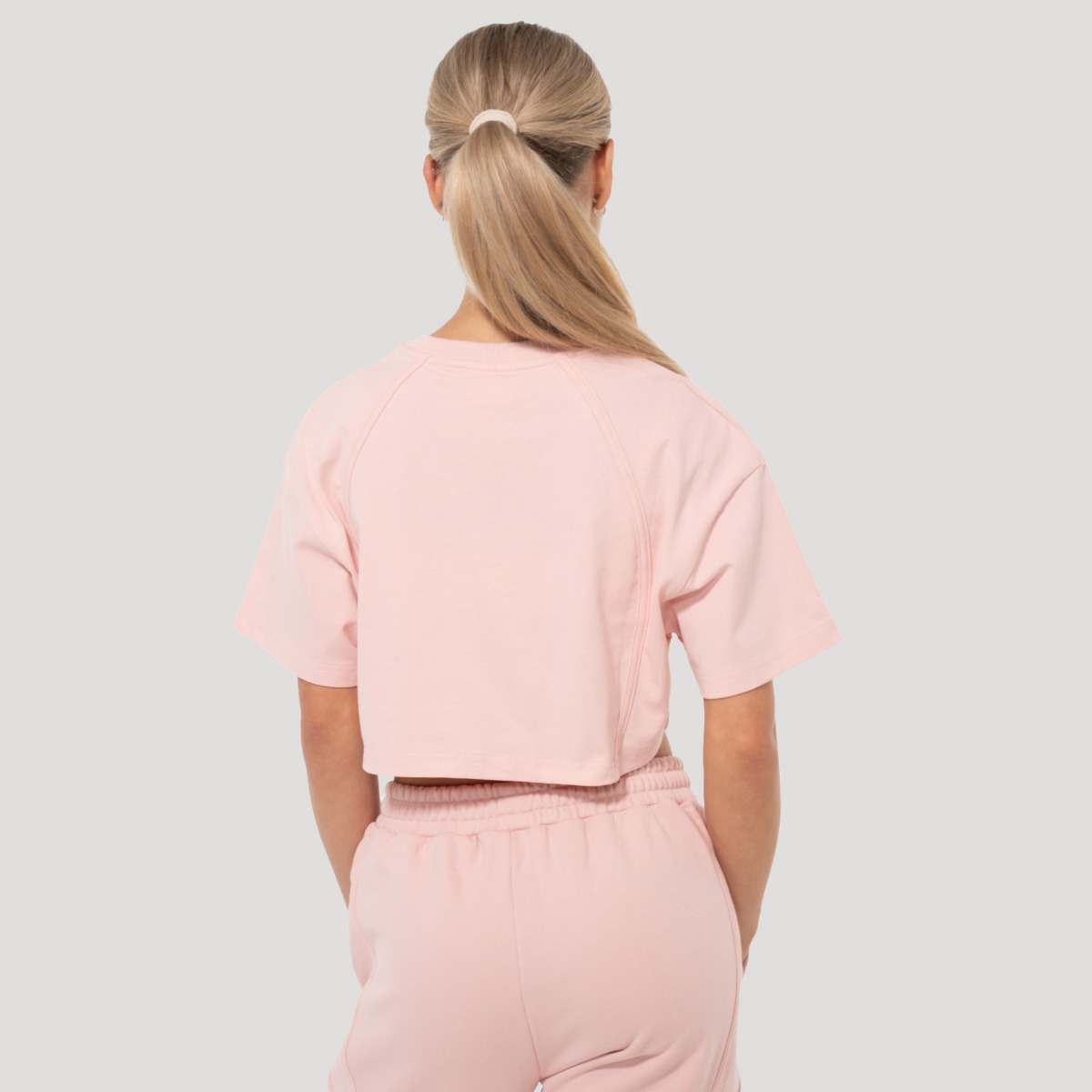 Mochi Cropped T-Shirt für Frauen in Pink - GymBeam