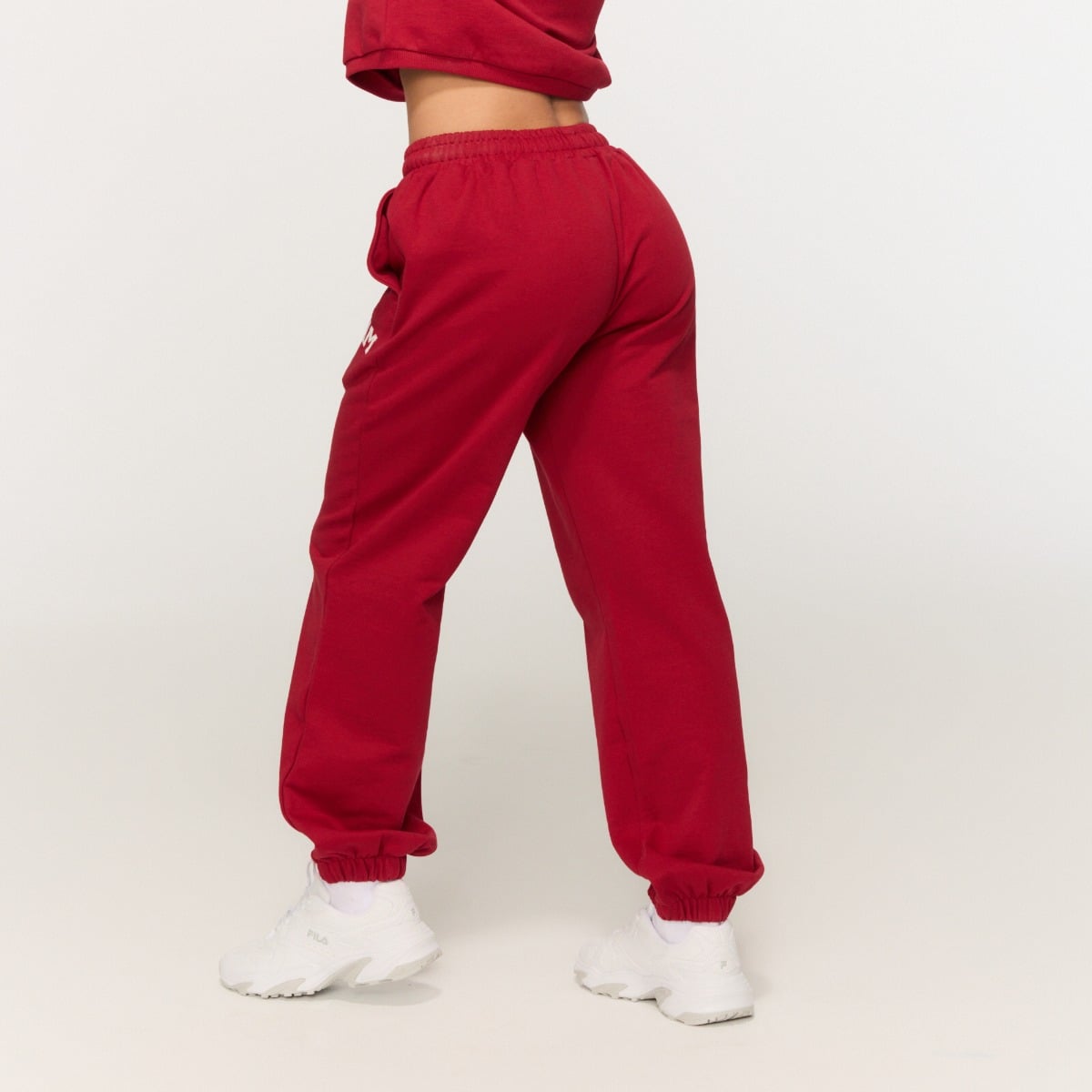 Varsity Jogginghose für Frauen in Red - GymBeam