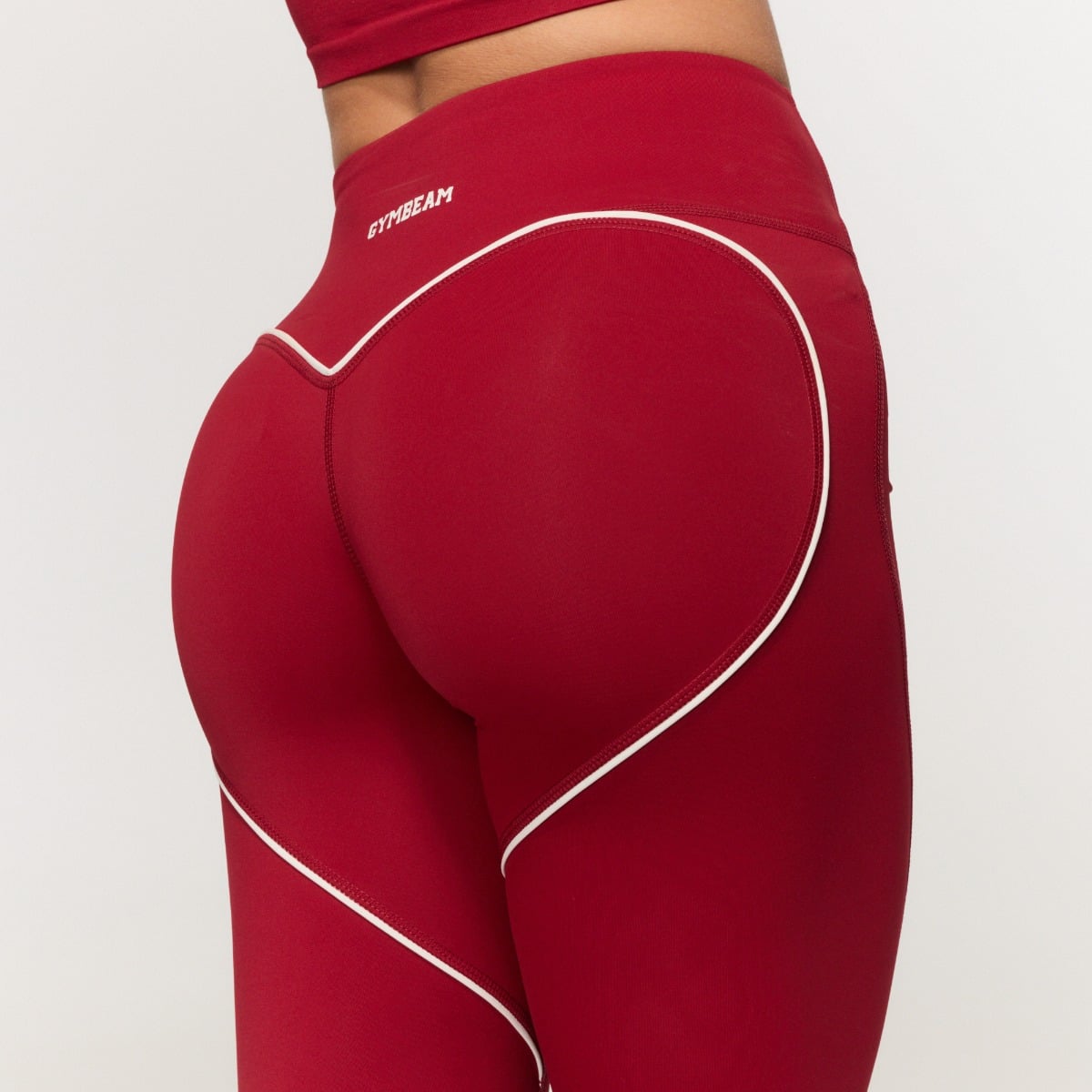 Varsity Leggings für Frauen in Red - GymBeam