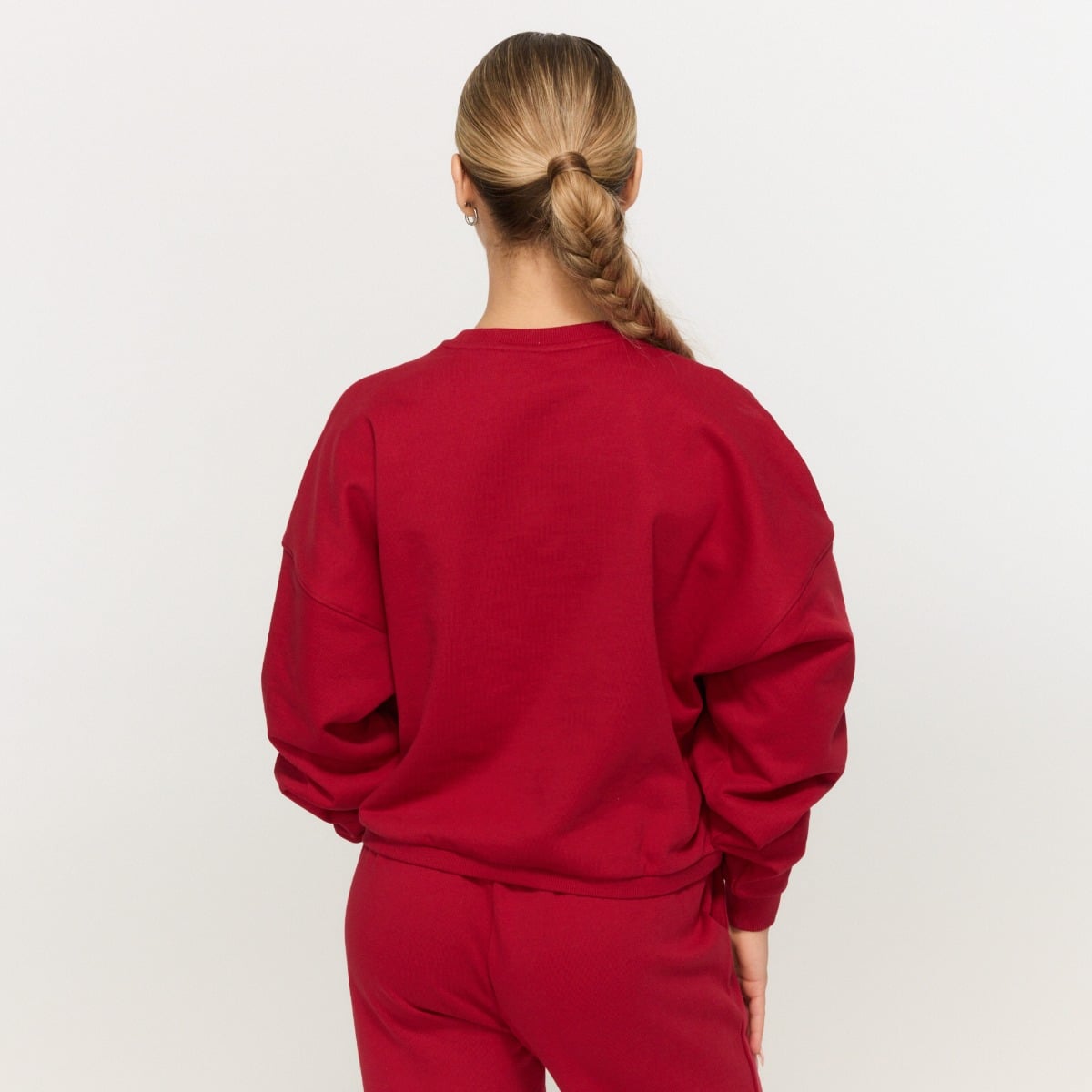 Varsity Sweatshirt für Frauen in Red - GymBeam