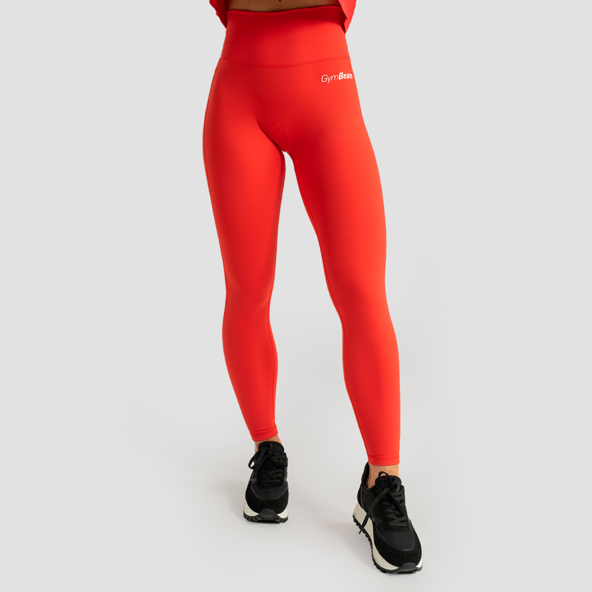 Limitless High-Waisted Leggings für Frauen in Hot Red - GymBeam