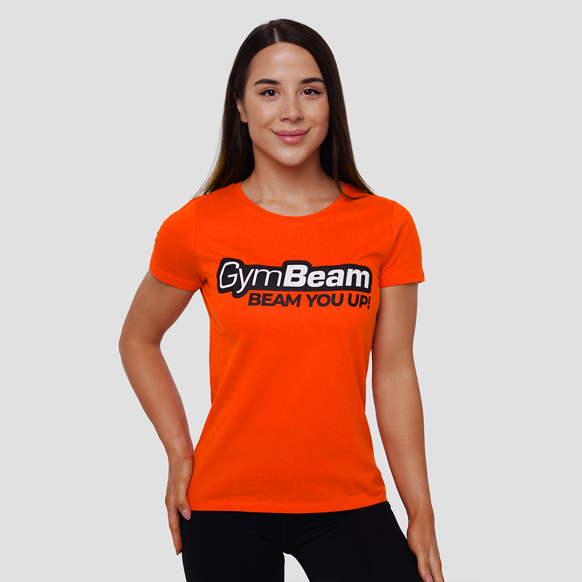 Beam T-Shirt für Frauen Orange - GymBeam