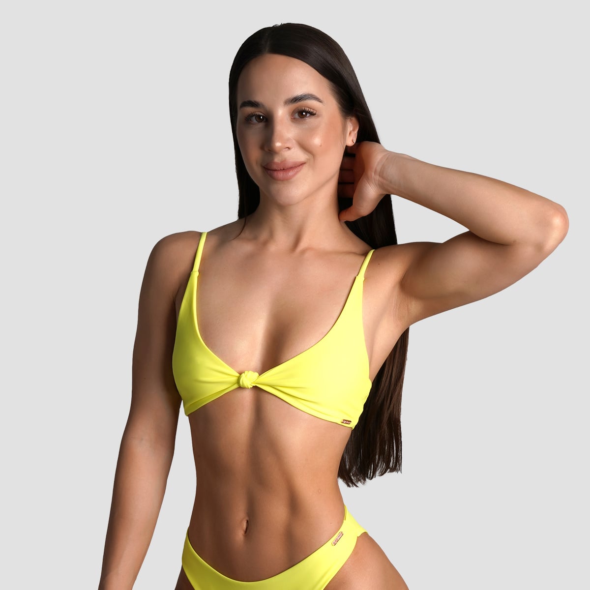 CURACAO Bikini Oberteil in Lime - GymBeam