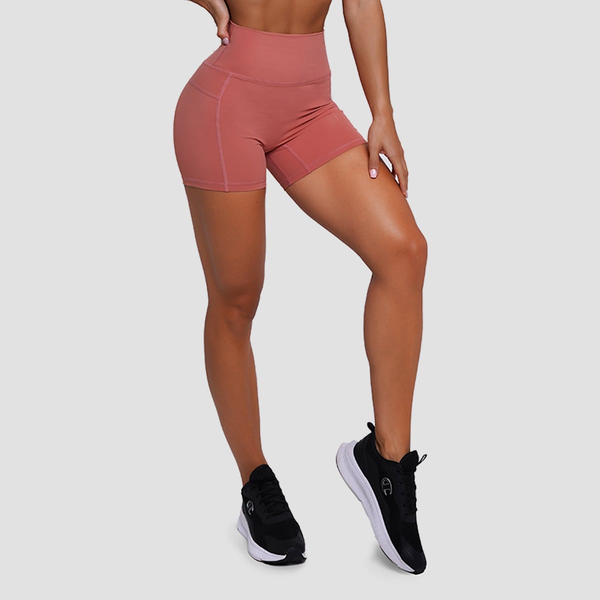FIT Shorts für Frauen Salmon - GymBeam
