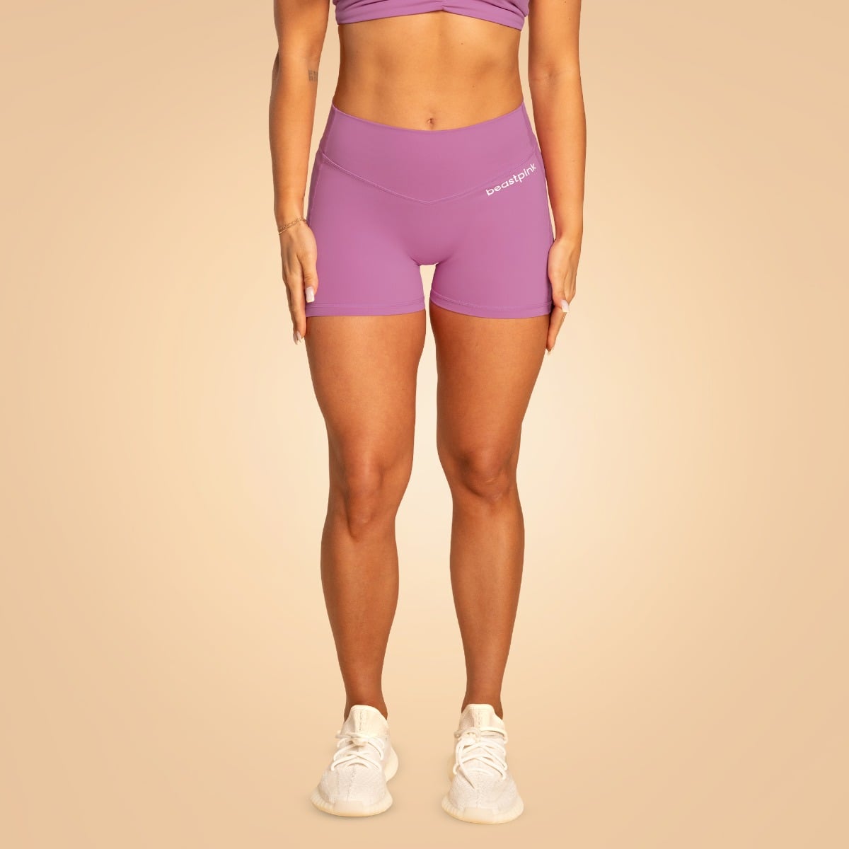 Grace Shorts in Purple - BeastPink