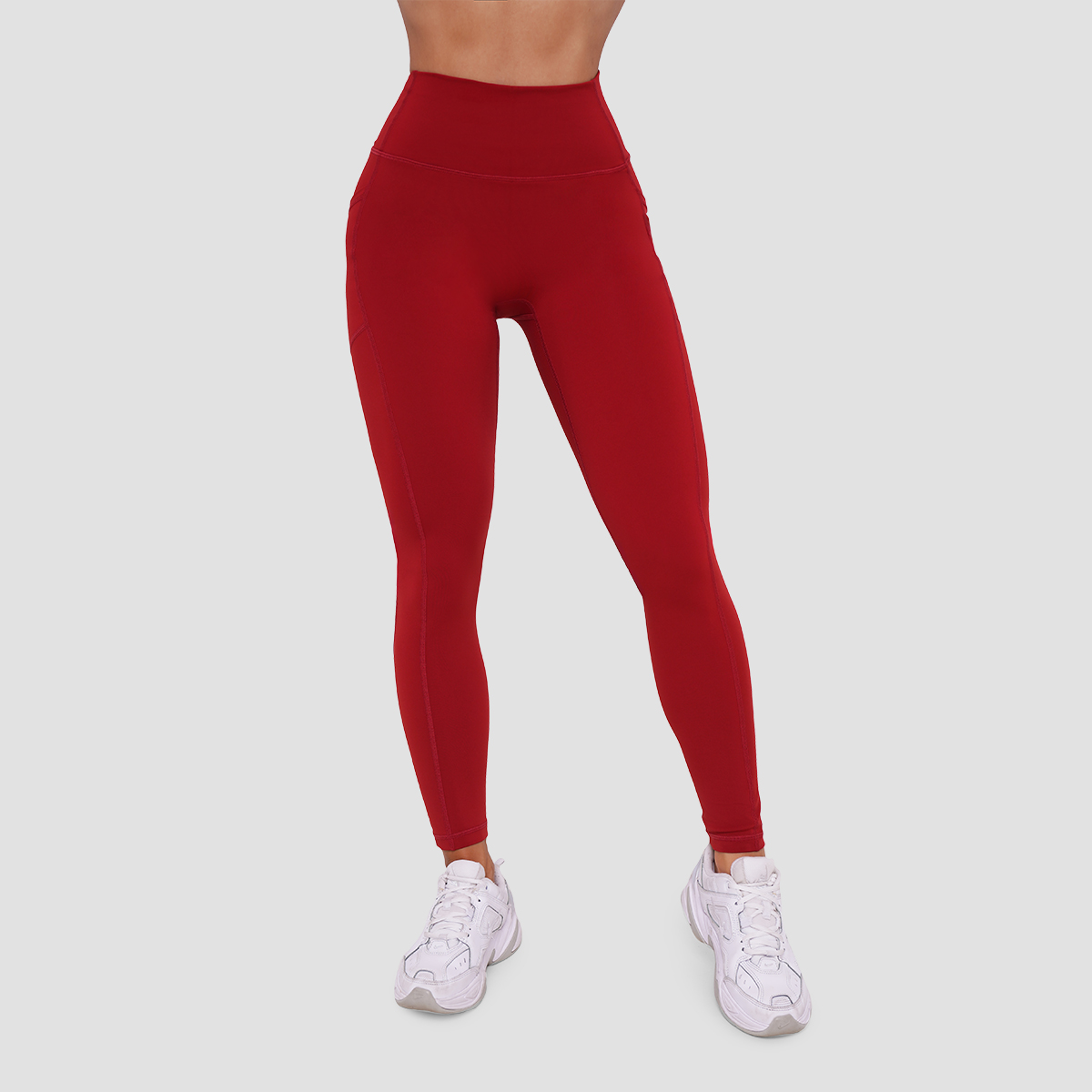 Ignite Leggings für Frauen in Dark Red - GymBeam