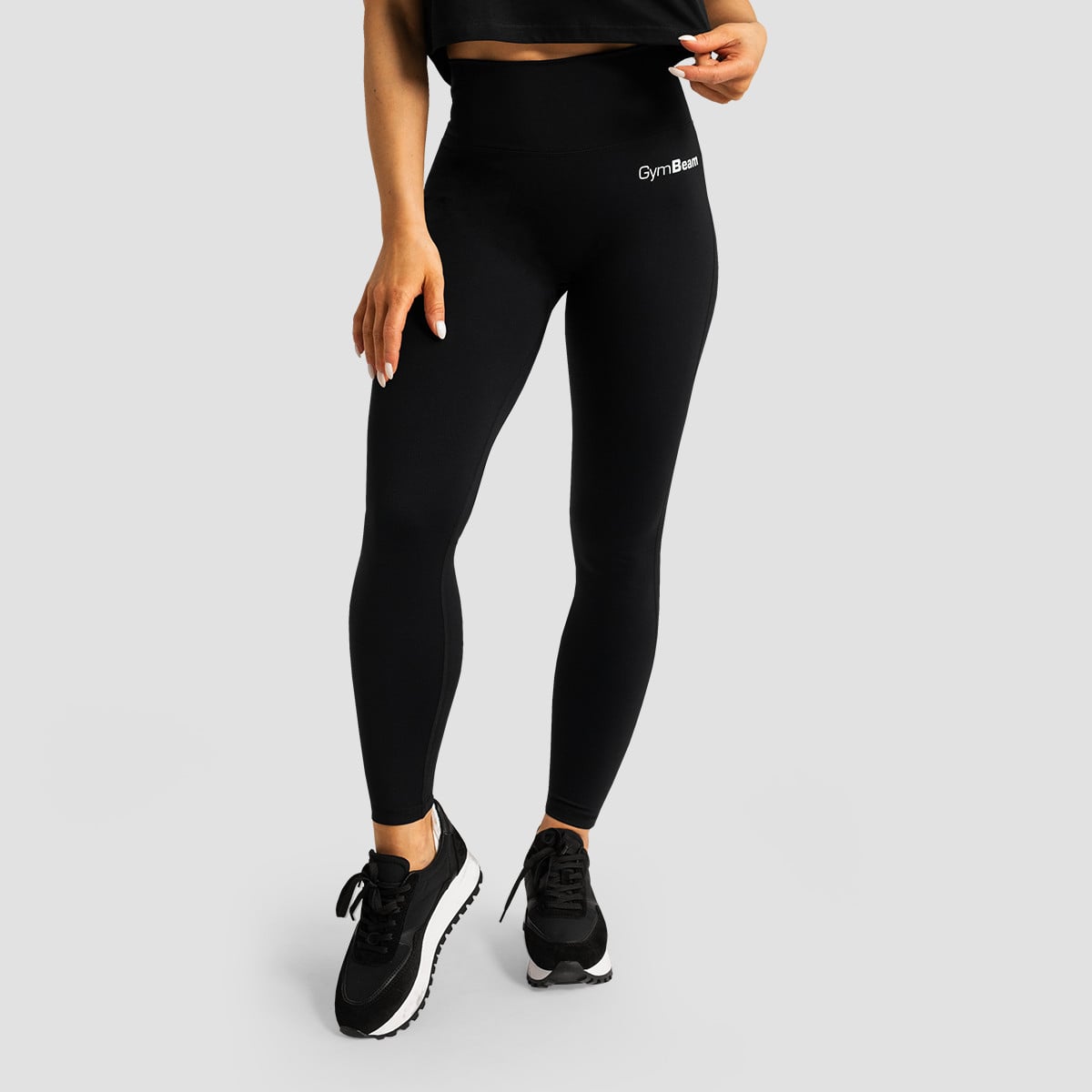 Limitless High-Waist Leggings in Black - GymBeam