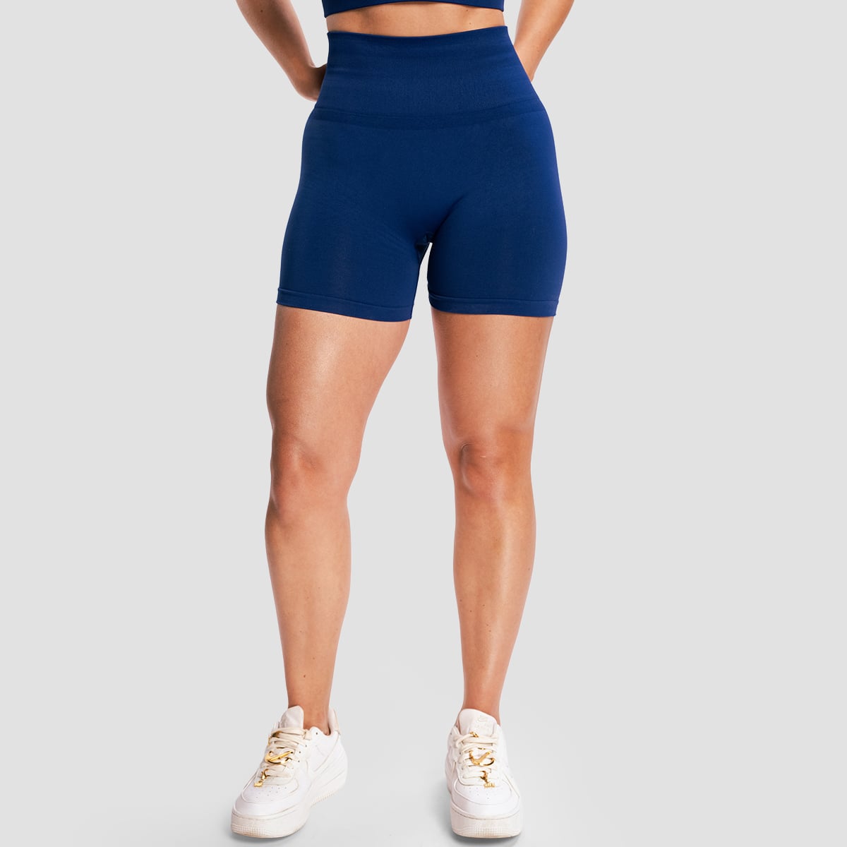 Sculpt Seamless Shorts für Frauen in Navy - GymBeam