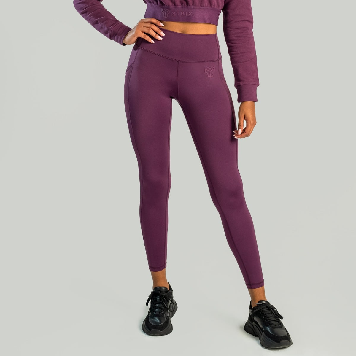 Essential Leggings für Frauen in Plum - STRIX