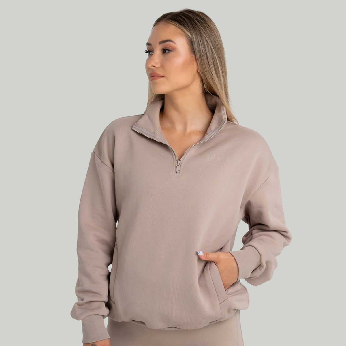 Pullover für Frauen in Taupe - STRIX