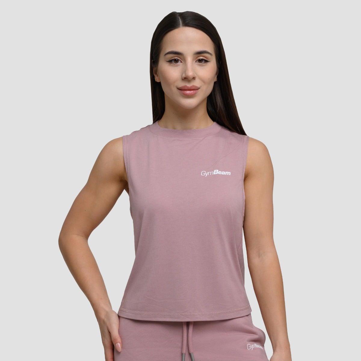 Agile Tank Top für Frauen Woodrose - GymBeam