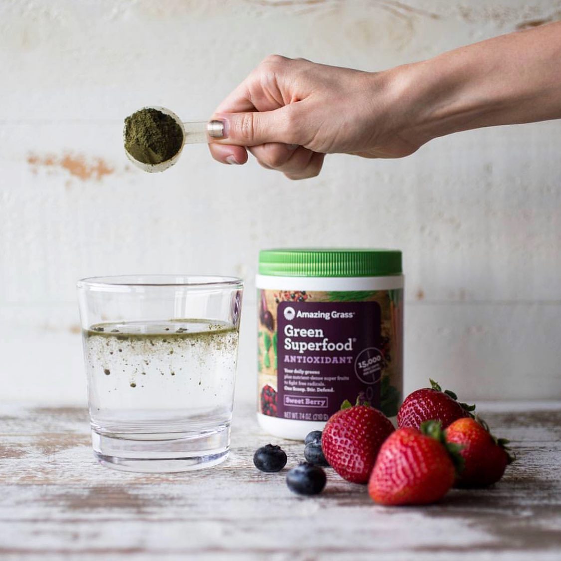 Mischung aus Superfoods Green Superfood Antioxidant - Amazing Grass