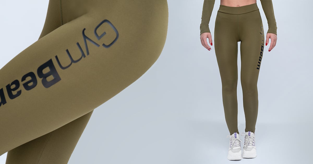 Leggings für Damen Advanced Olive - GymBeam