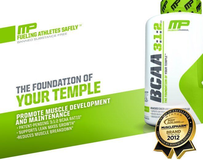 Aminosäuren BCAA 3:1:2 240 tab - MusclePharm